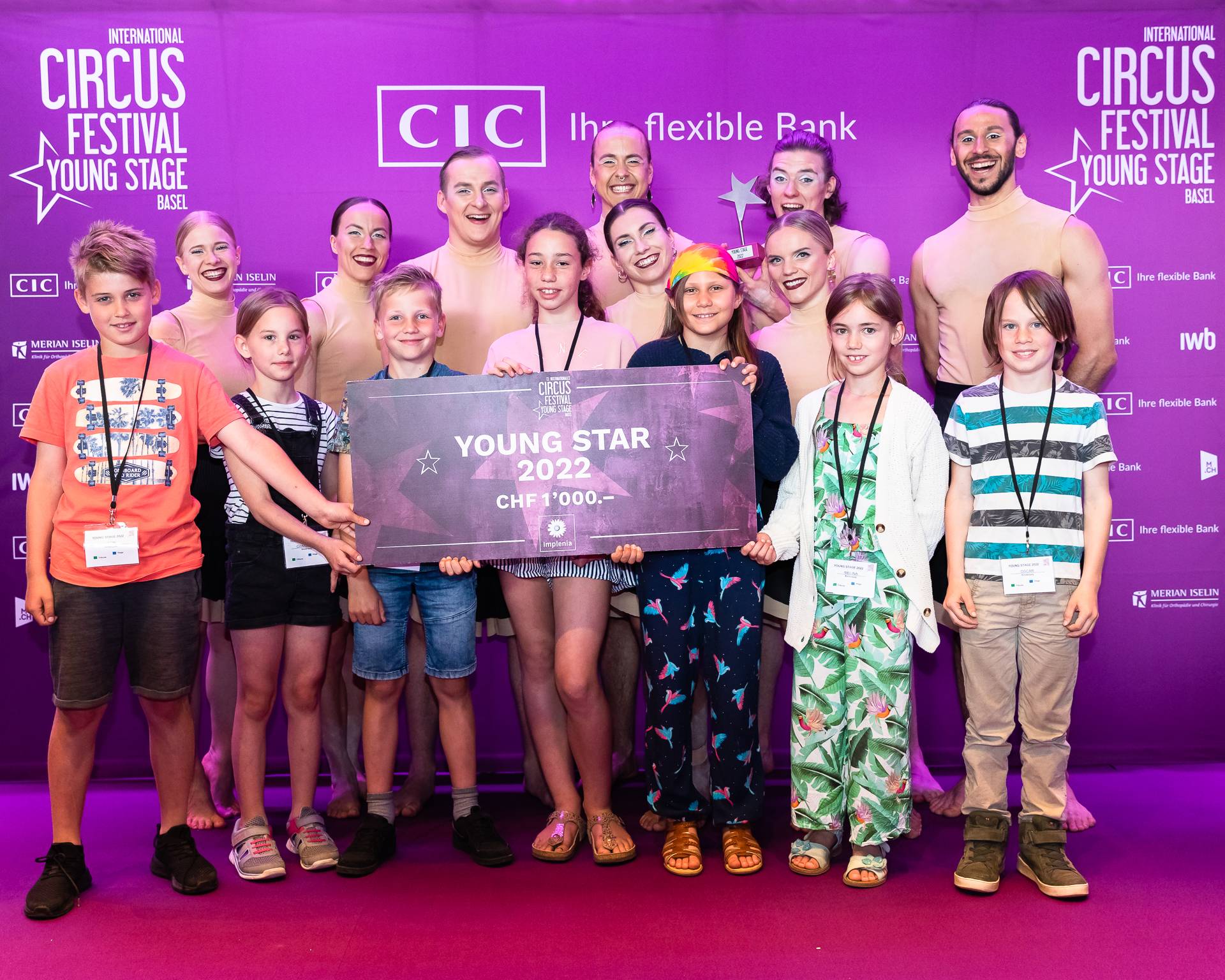 Winners of the YOUNG STAR Award 2022