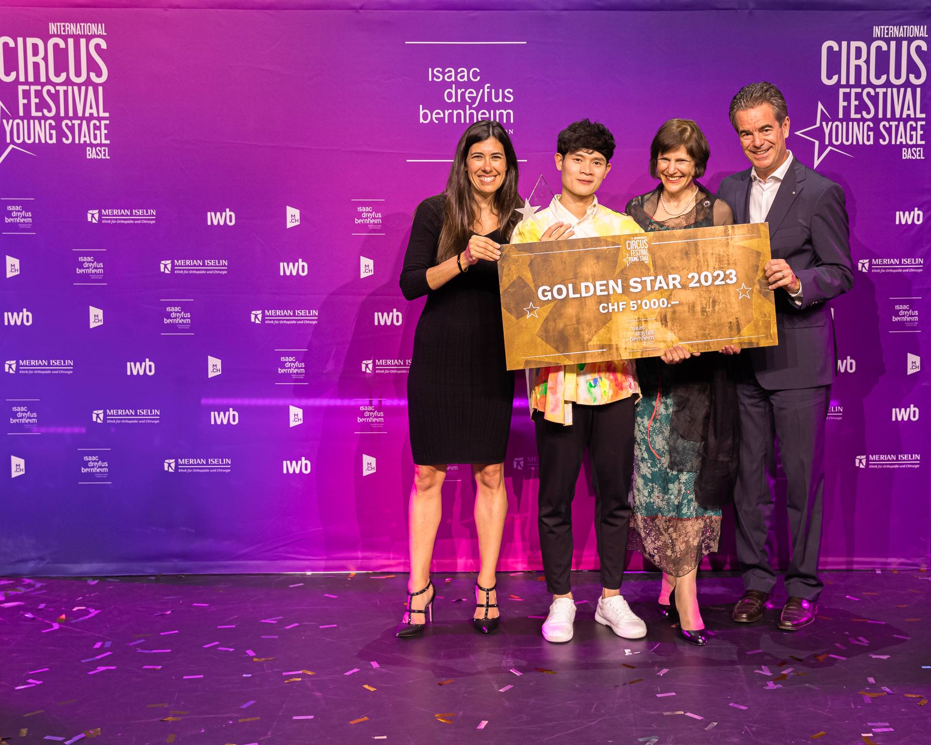 These are the winners of the 14th International Circus Festival YOUNG STAGE Basel 2023